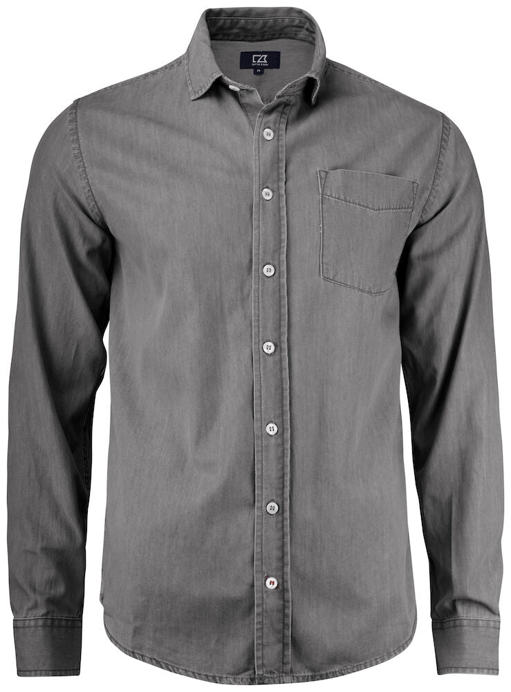 Ellensburg Denim Shirt M Denim Grey S