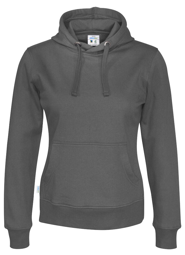 Hood Lady (GOTS) Charcoal XS