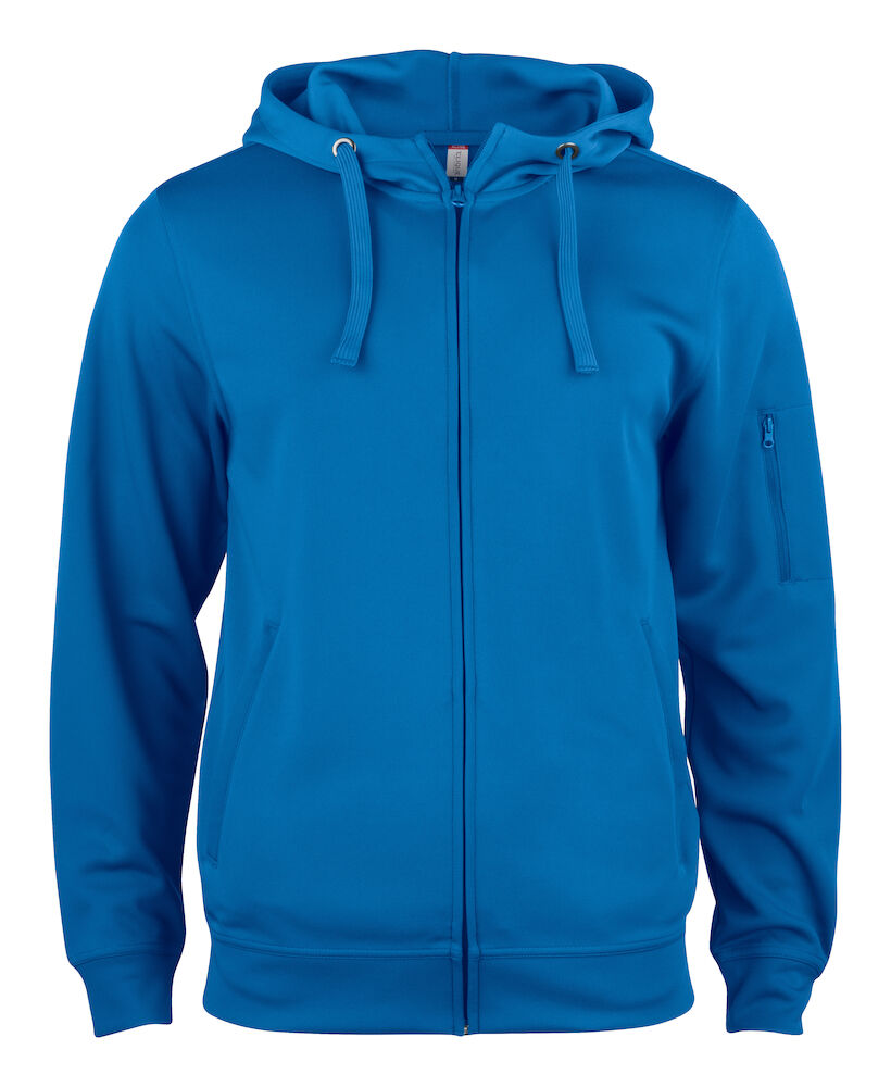 Basic Active Hoody FZ Royalblue XS
