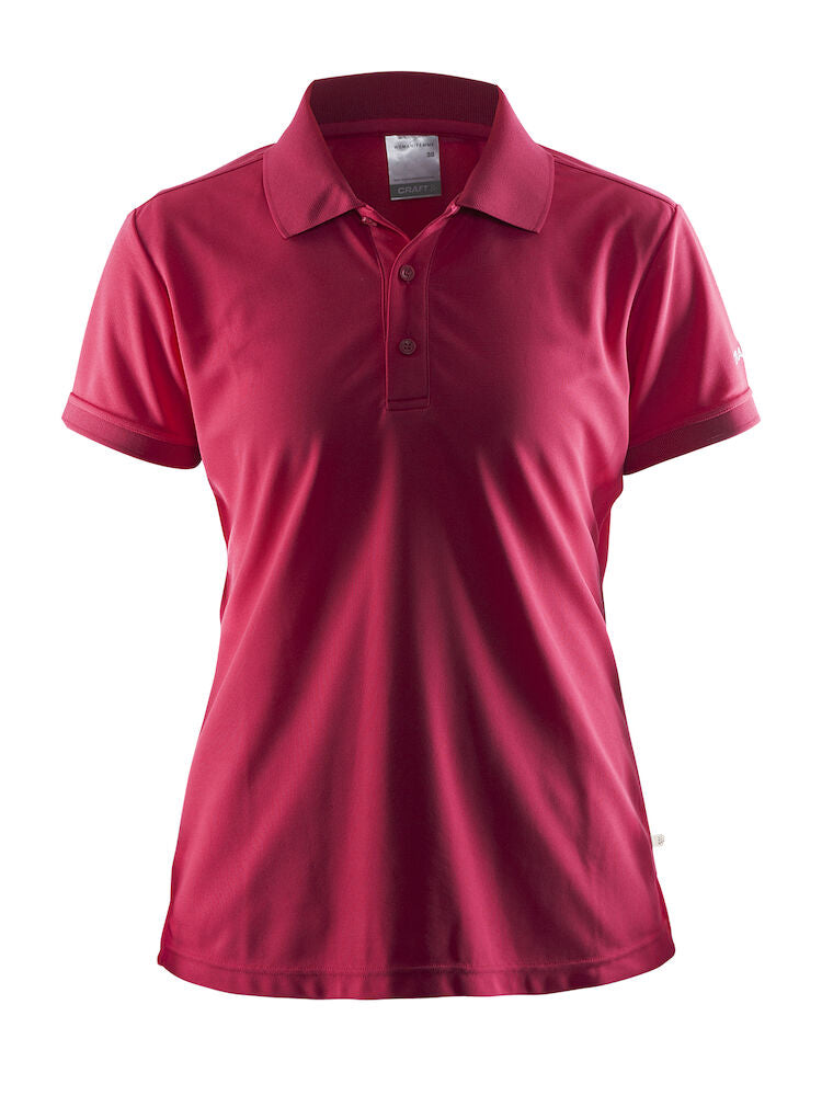 Polo Shirt Pique Classic W Russian Rose