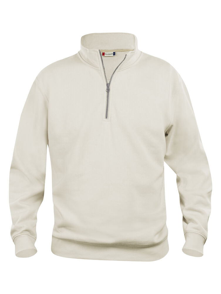 Basic Half Zip Light Khaki
