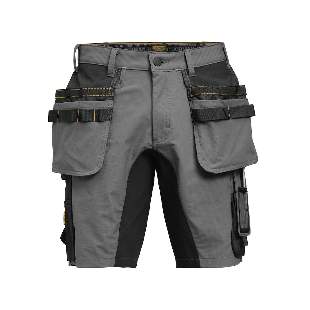Craftman Shorts Stretch Dark Grey/Bl C44