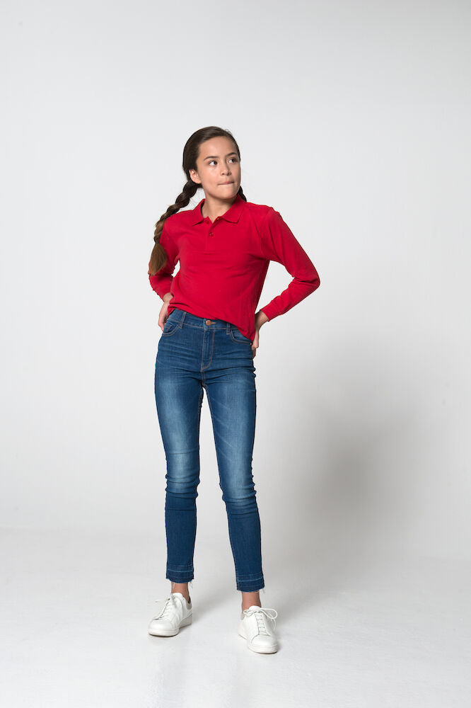 Basic Polo L/S Junior