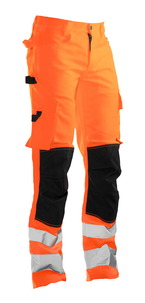 Hi Viz Pant Cl. 2 Orange/Black C42