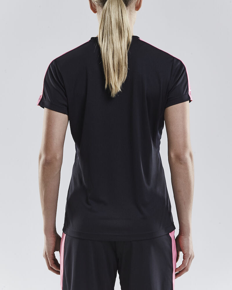 Progress Jersey Contrast W Black/Pop
