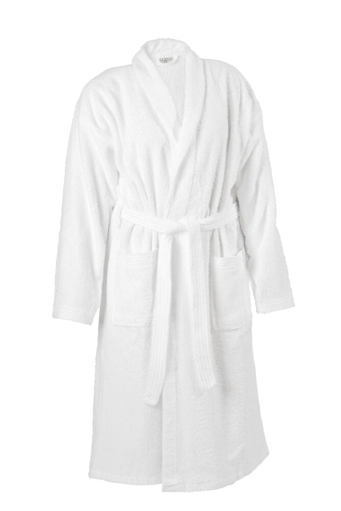 QA Bathrobe White S/M