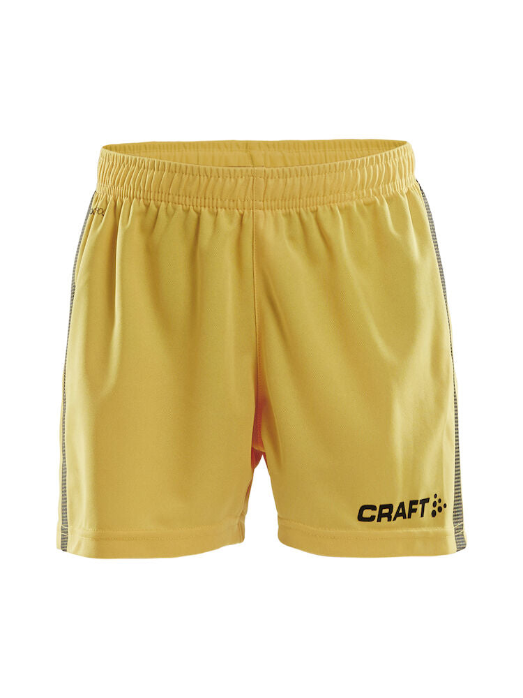 Pro Control Shorts Jr Yellow/Black 122/128