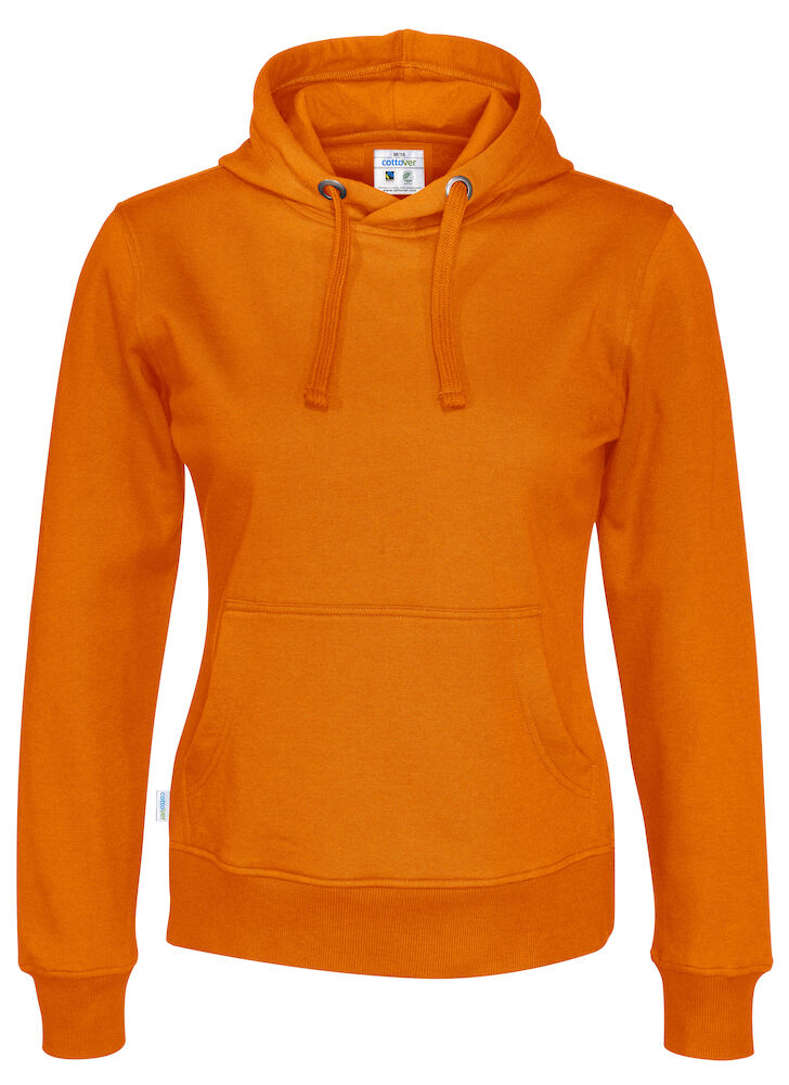 Hood Lady (GOTS) Orange XS