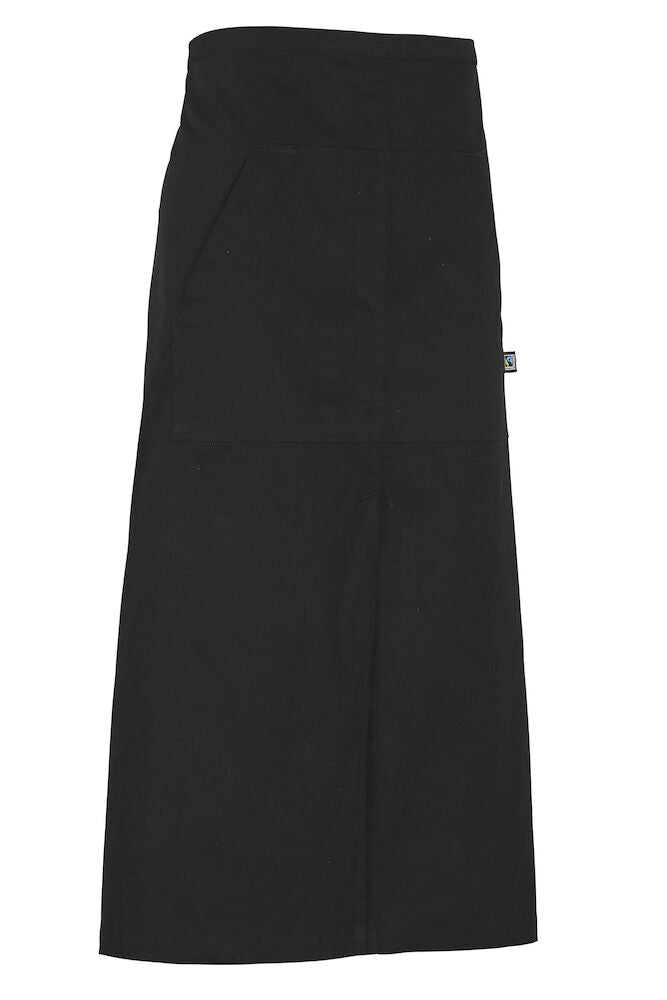 Waist Apron Long (GOTS) Black One size