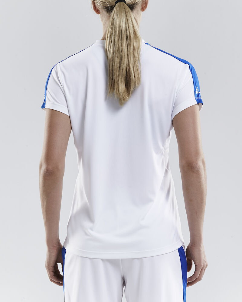 Progress Jersey Contrast W White/Royal