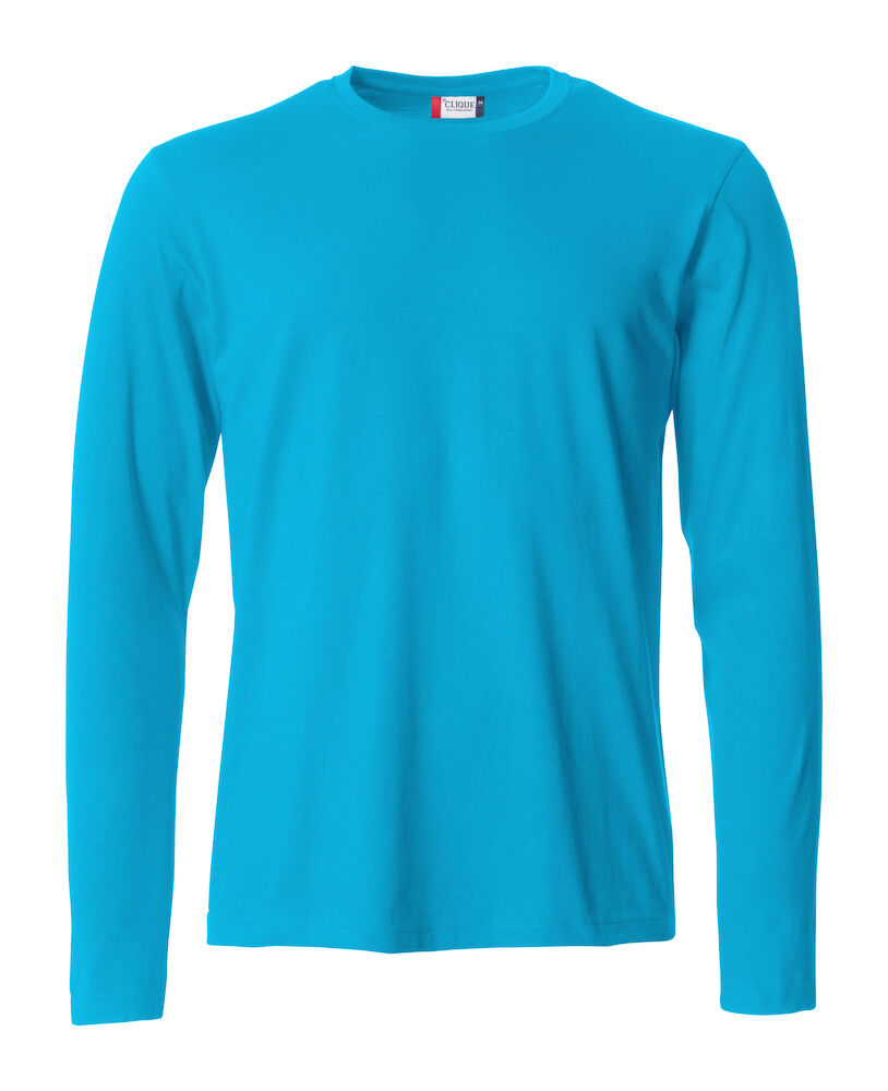 Basic-T L/S Turquoise XS