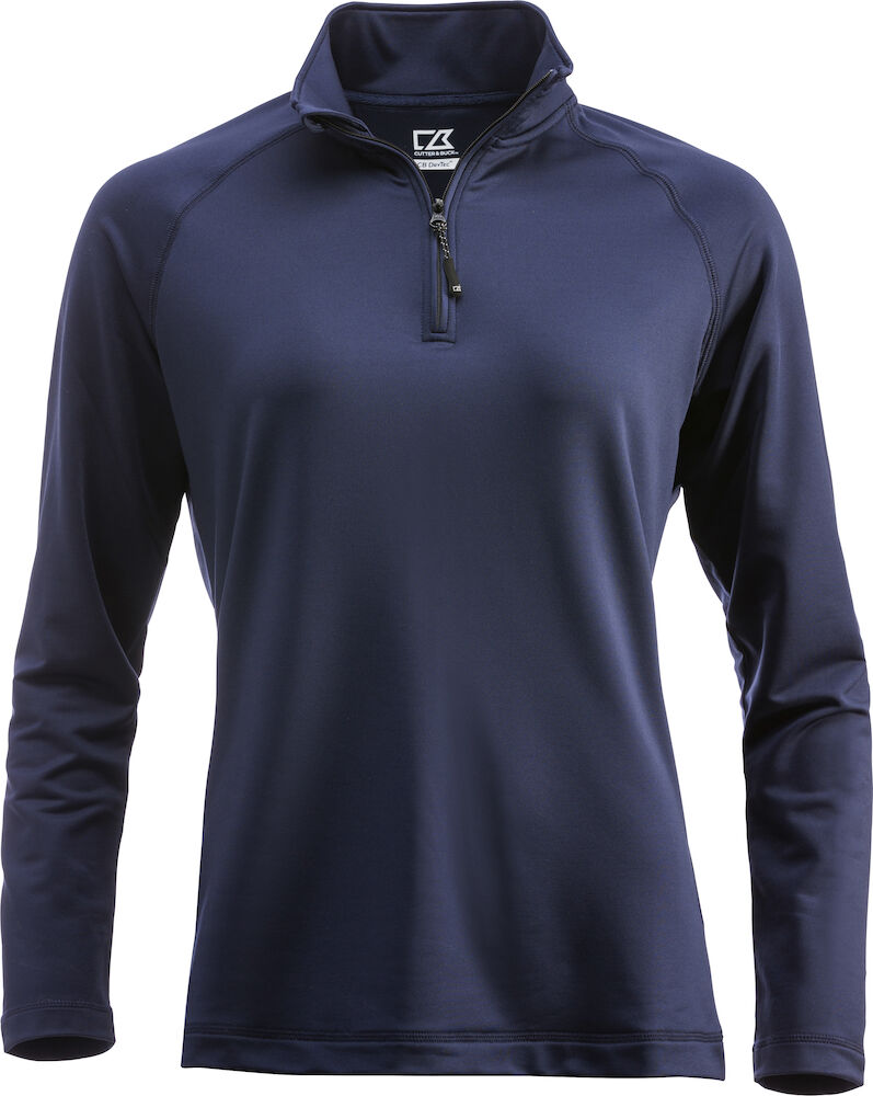 Coos Bay Half Zip Ladies Dark Navy XS
