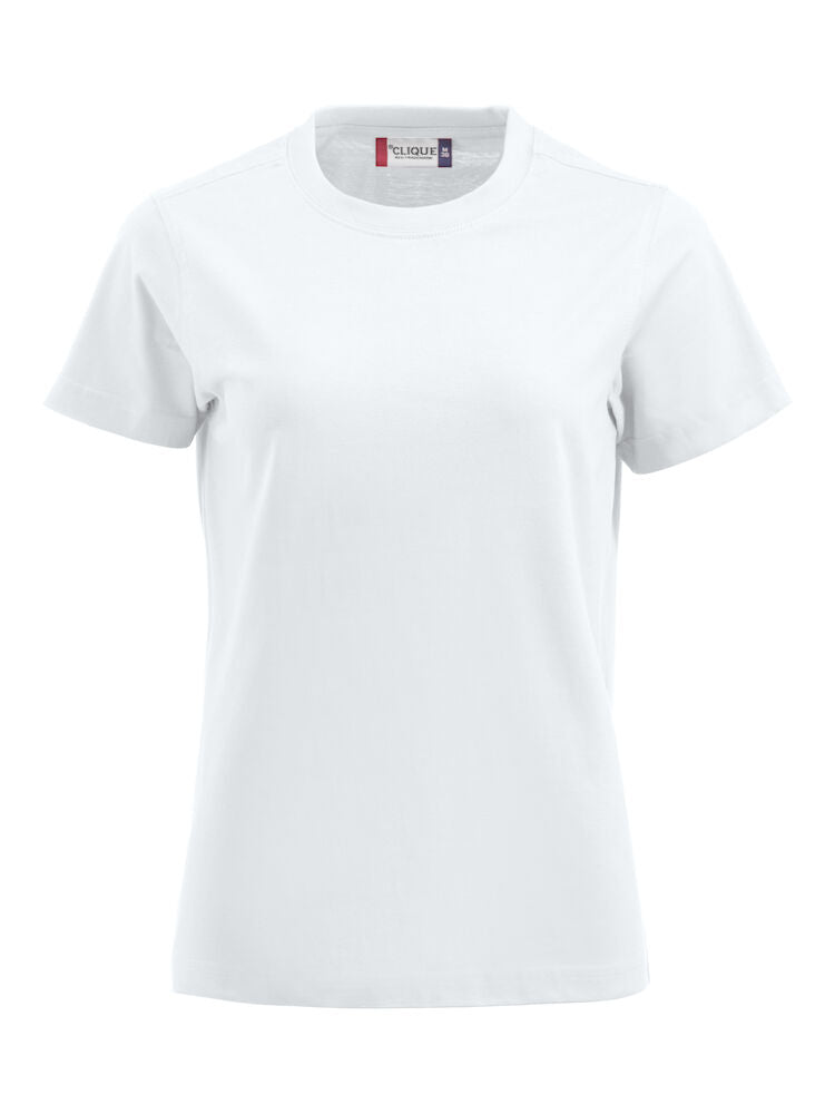 Premium-T Ladies White S