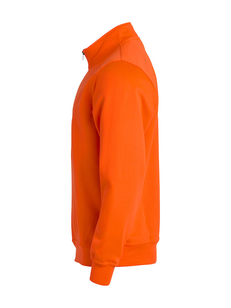 Basic Half Zip Visibility Orange