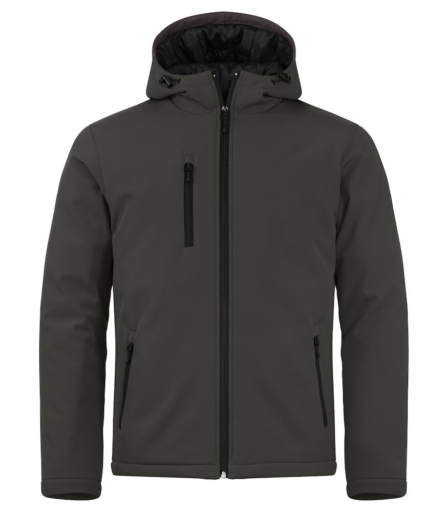 Padded Hoody Softshell Dark Grey XS