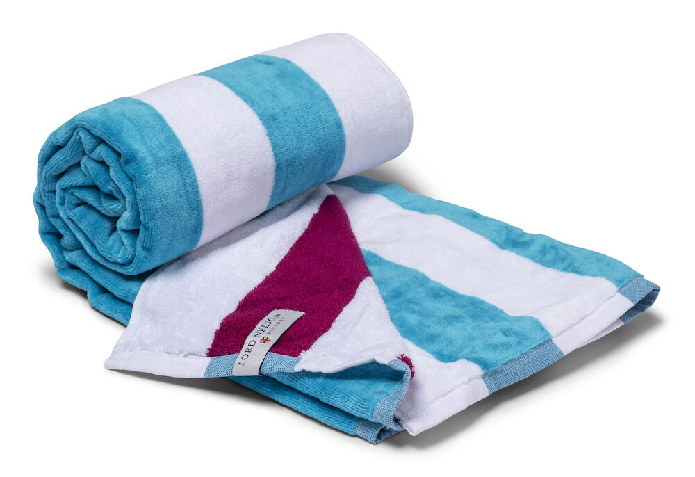 LNV Beach Towel Double Face Turquoise/Ce 0