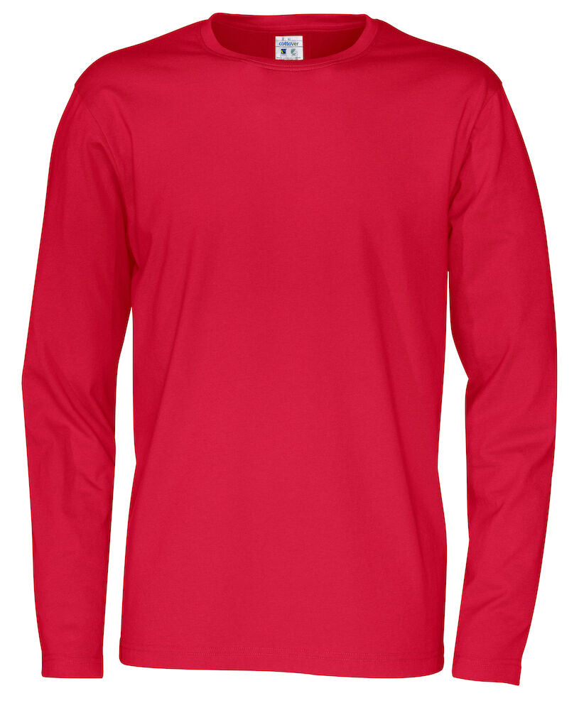 T-Shirt LS Man (GOTS) Red S