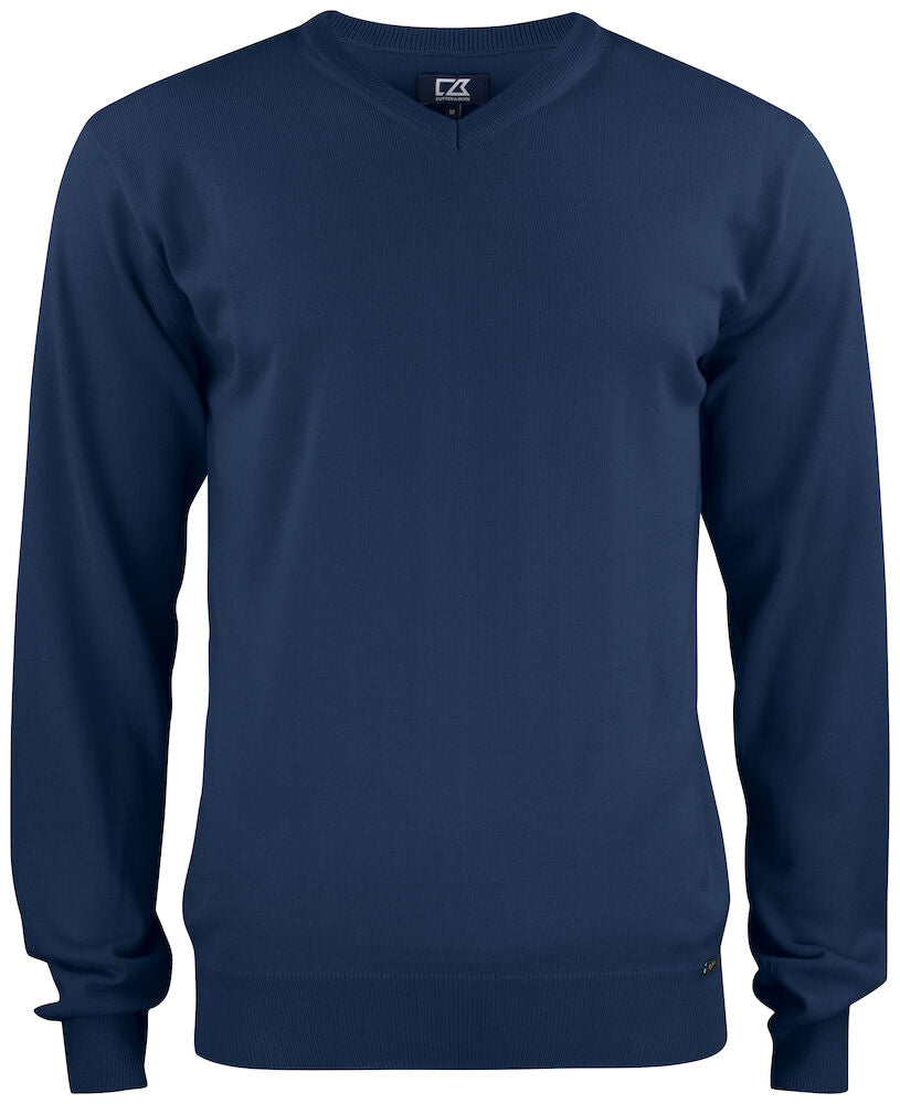 Everett V-Neck Dark Navy S