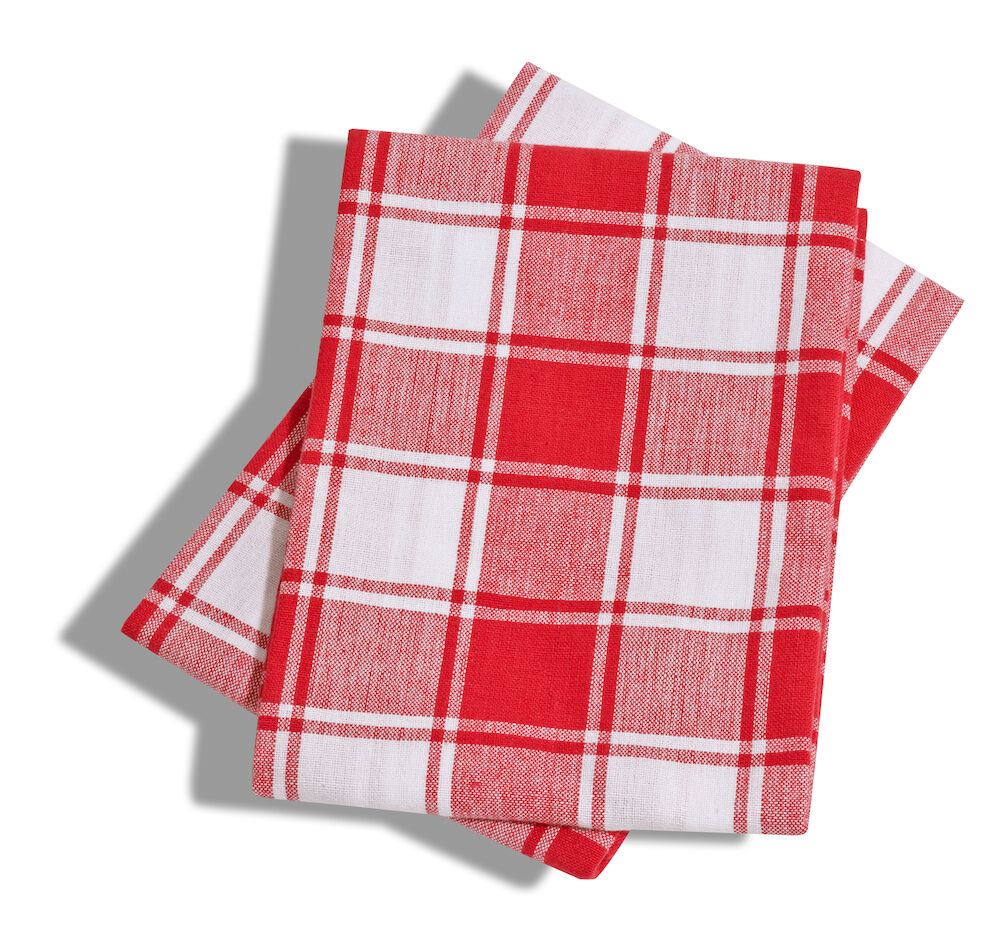 Kitchen Towel 2-Pack 50x70 Red 0