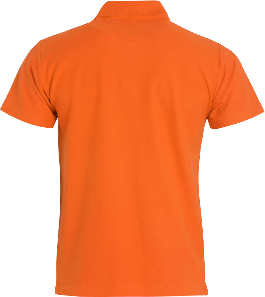 Basic Polo Blood Orange