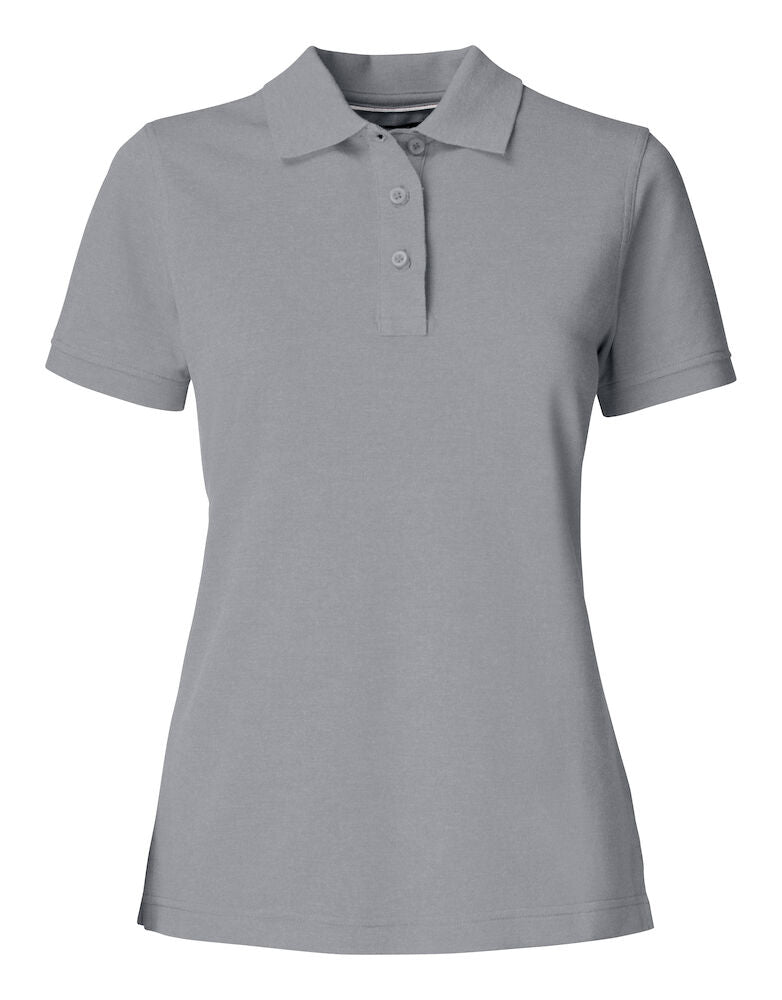 Rimrock Cotton Pique Ladies Grey Melange XS