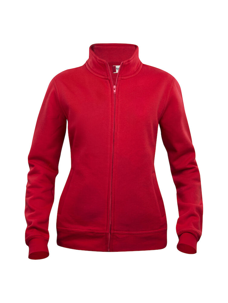 Basic Cardigan Ladies Red XS