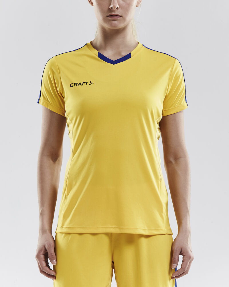 Progress Jersey Contrast W Sweden Yellow/Club Cobolt