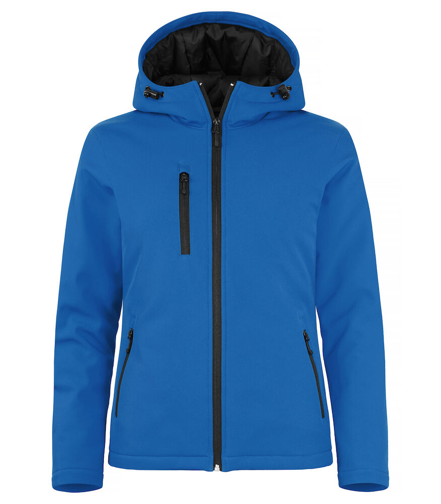 Padded Hoody Softshell W Royal Blue XS