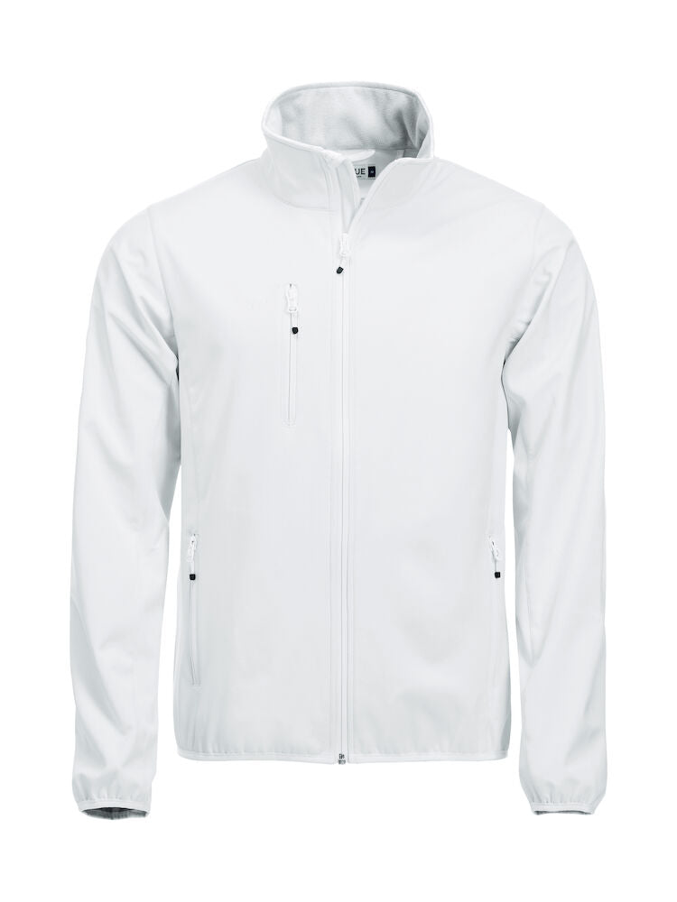 Basic Softshell Jacket White XS