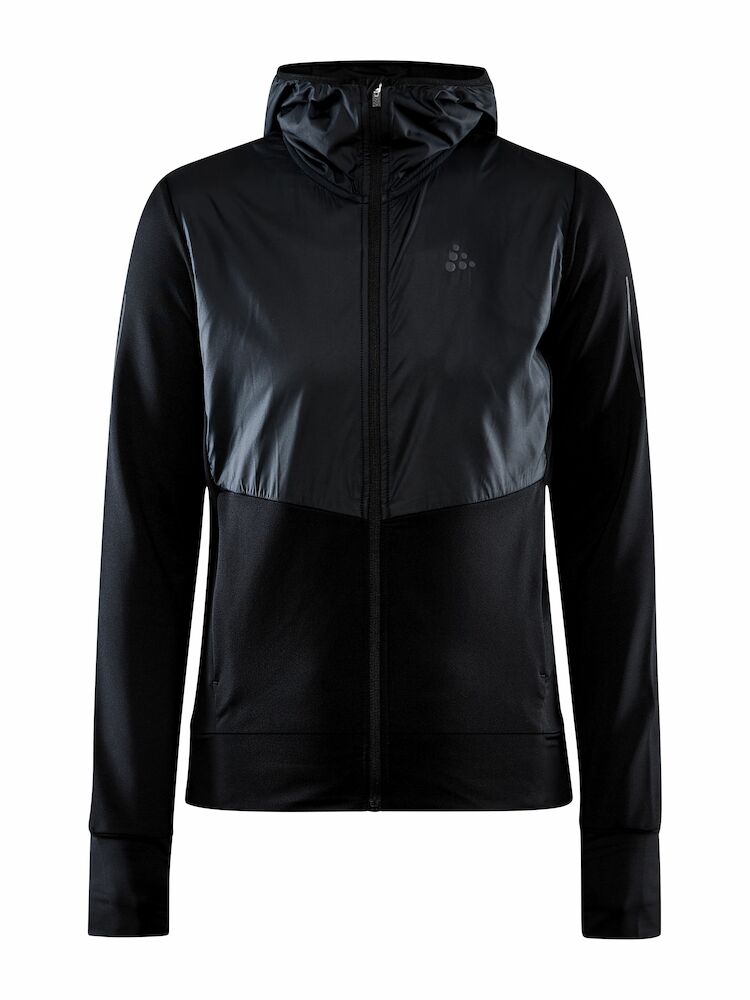 Adv Charge Jersey Hood Jacket W Black S