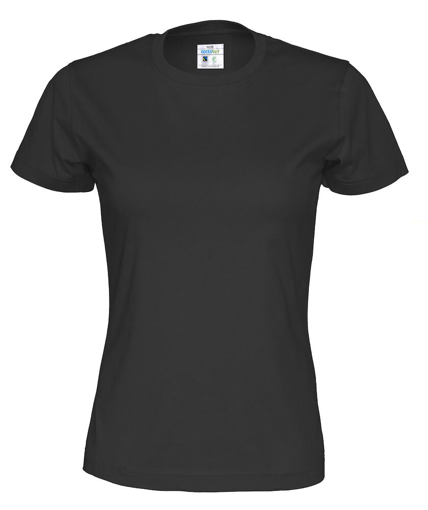 T-shirt Lady (GOTS) Black XS