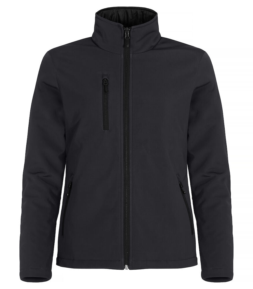 Padded Softshell Lady Black XS