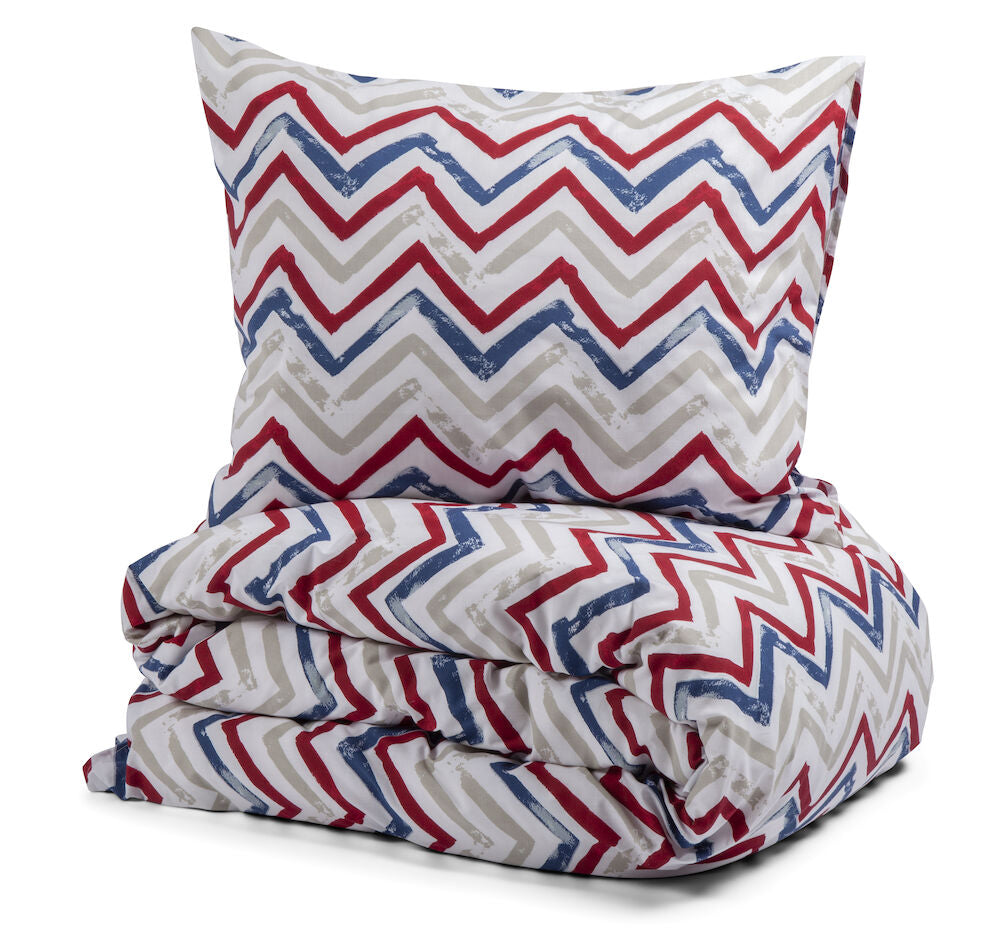 Bed Set Zig Zag White 50x60 cm, 15