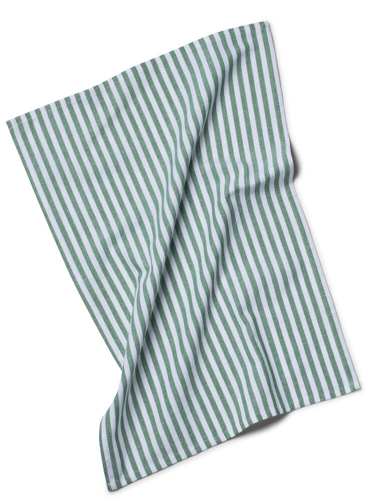 KL Kitchen T Stripe Recycled Green One size