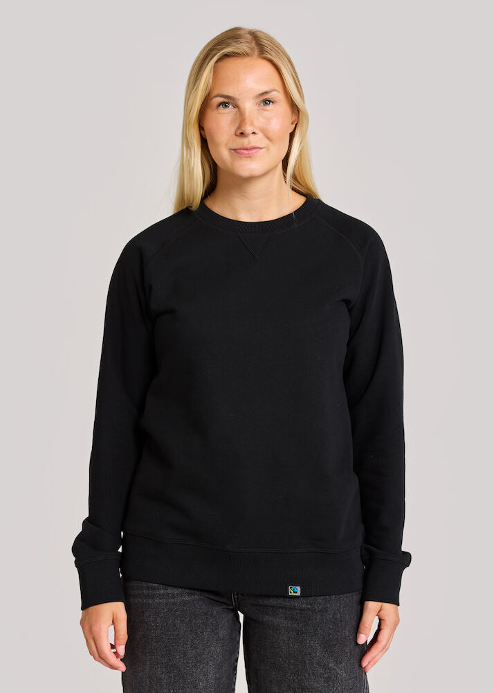 F. Terry Crew Neck Lady