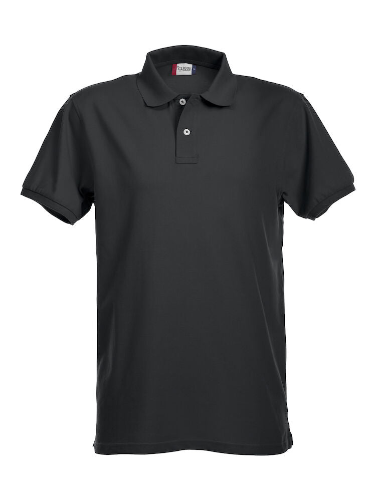Stretch Premium Polo Black XS
