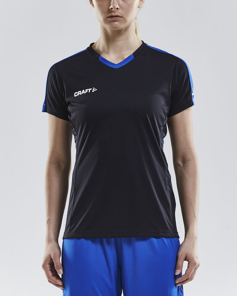 Progress Jersey Contrast W Black/Royal Blue
