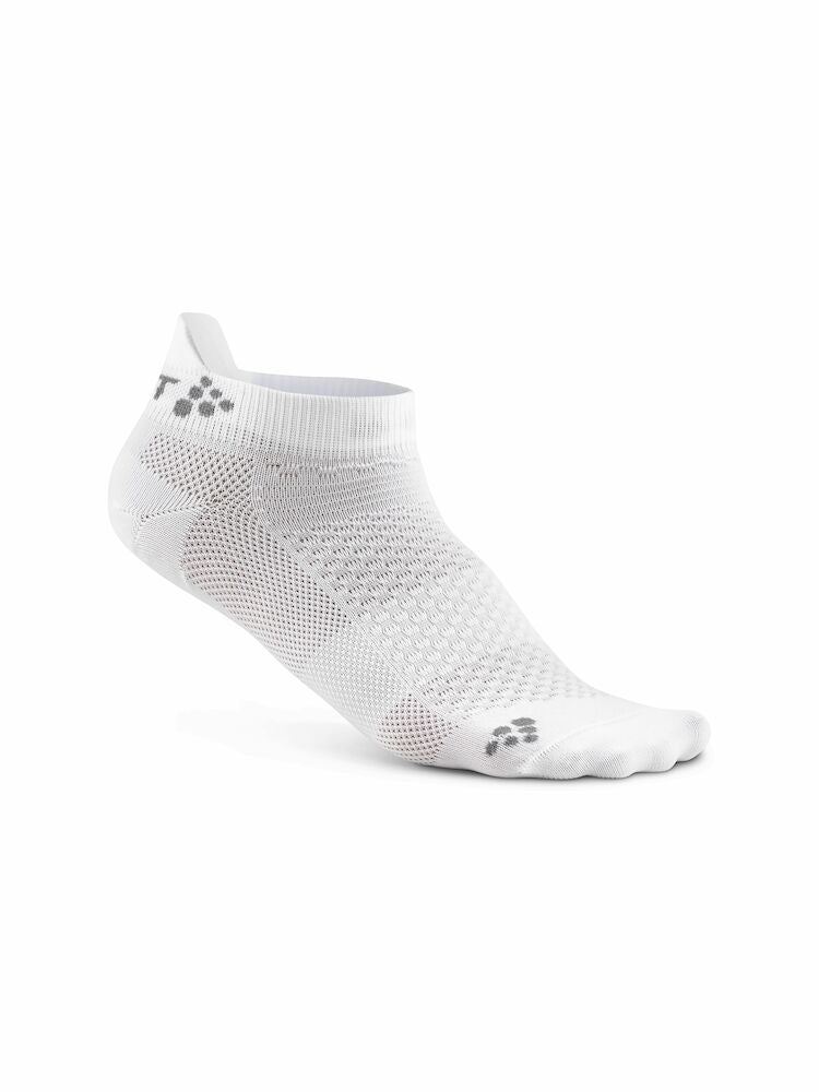 Cool Shaftless 2-Pack Sock White 34/36