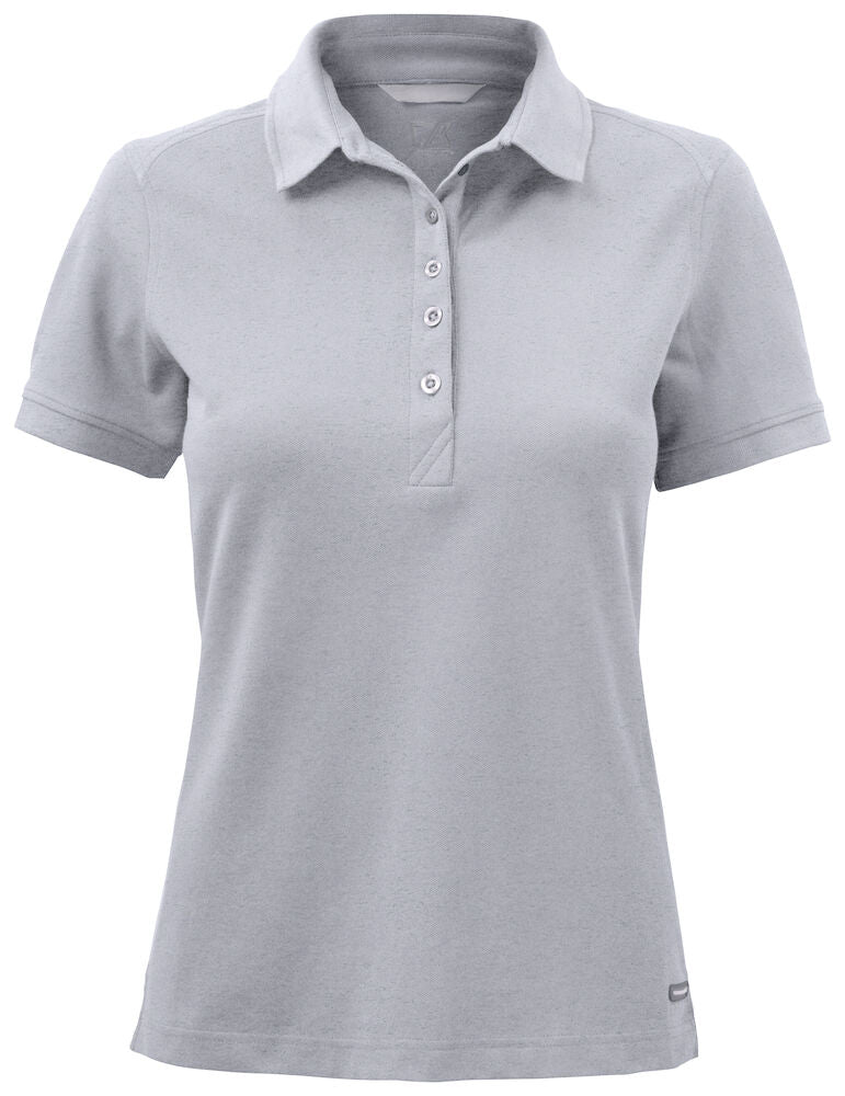 Advantage Polo Ladies Grey Melange XS