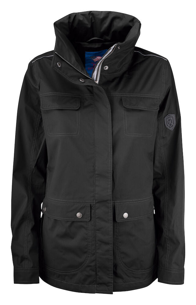 Clearwater Rain Jacket Ladies Black XS