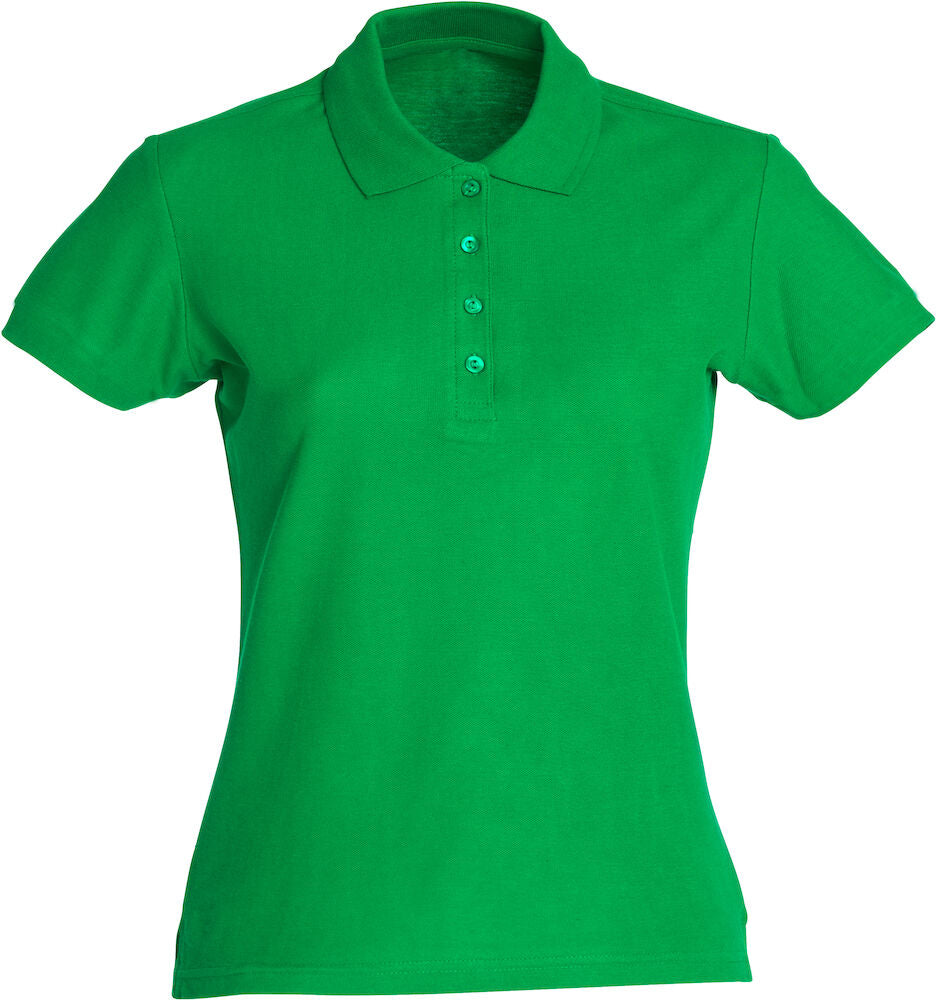 Basic Polo Ladies Apple Green XS