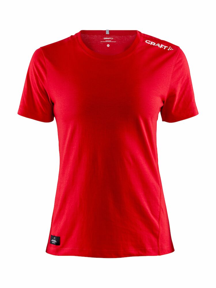 Community Mix SS Tee W Bright Red XS