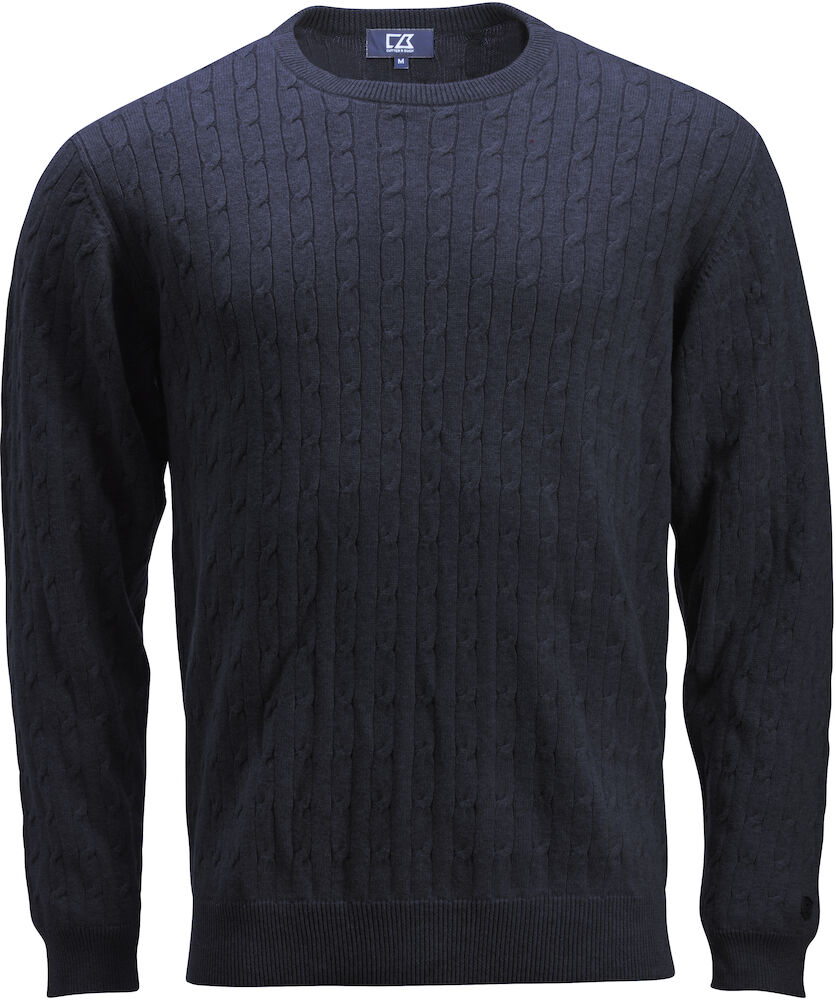 Blakely Knitted Sweater Men Dark Navy S
