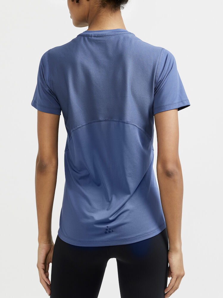 ADV Essence SS Tee W Saphire