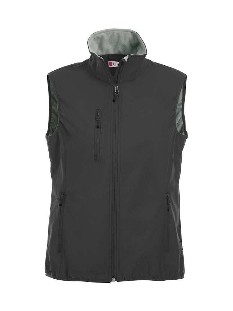 Basic Softshell Vest Ladies Black XS
