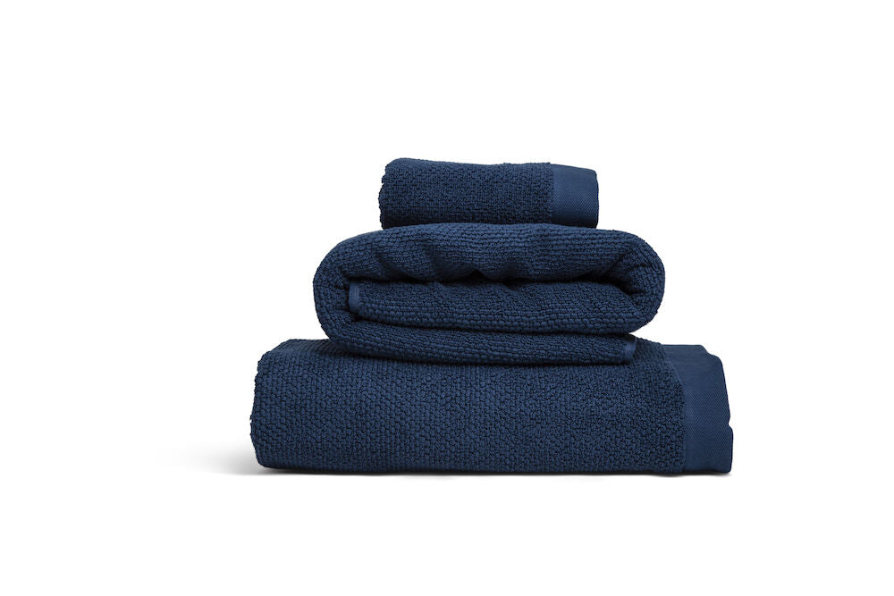 Terry Cotton Linen 500gsm Navy 50x70CM