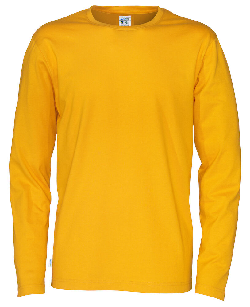 T-Shirt LS Man (GOTS) Yellow S