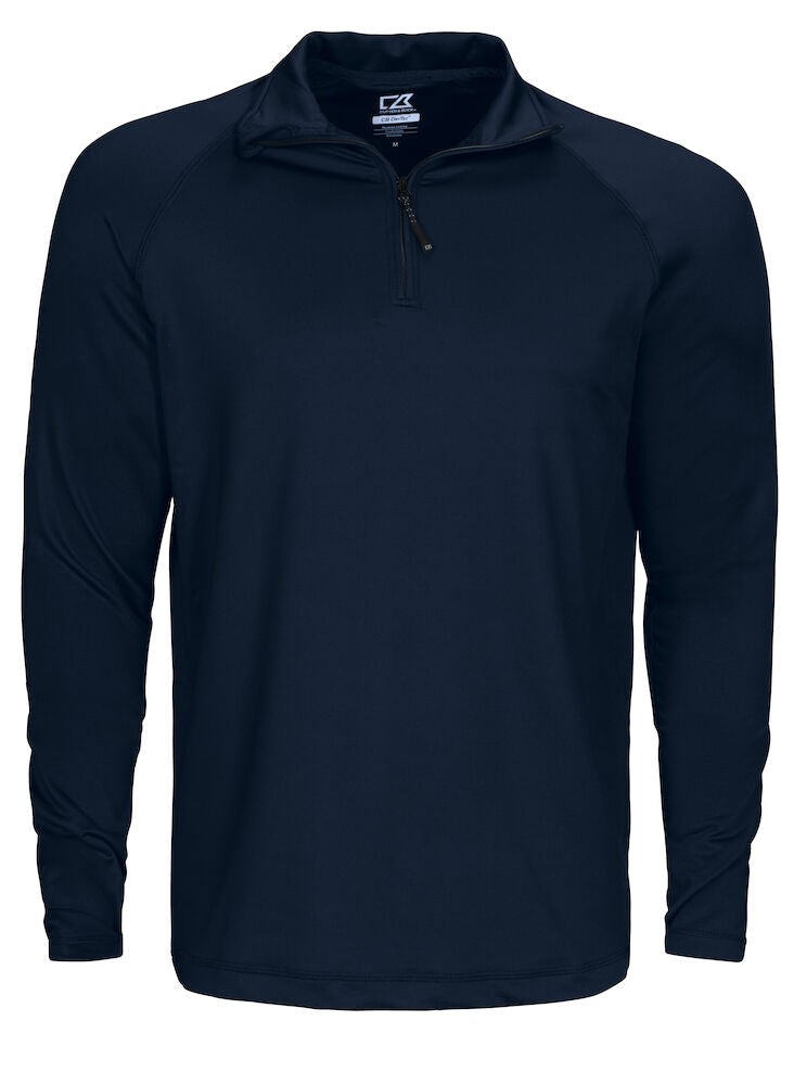 Coos Bay Half Zip Men Dark Navy S