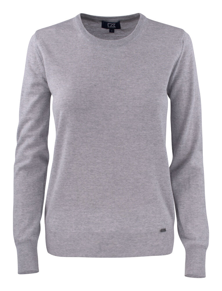 Kennewick Crewneck Ladies Grey Melange XS