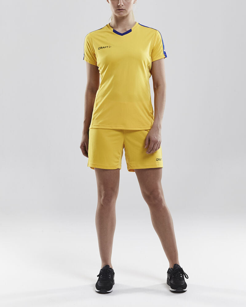 Progress Jersey Contrast W Sweden Yellow/Club Cobolt